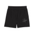 Collants Femme Puma Essentials Script High-Waist Shorts 5" Black