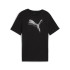 T-shirt Fille Puma Essentials Metallic Tee G Black