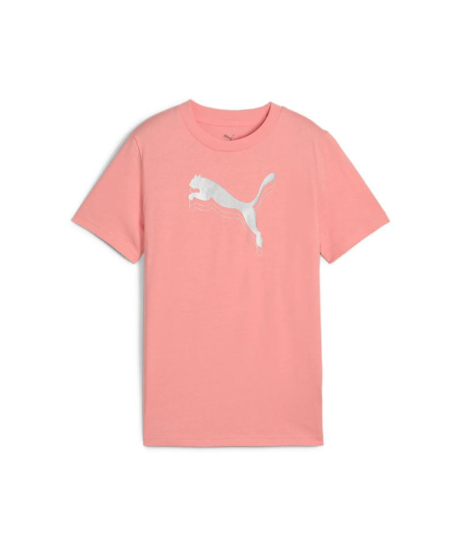 T-shirt Fille Puma Essentials Metallic Tee G...