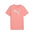 T-shirt Fille Puma Essentials Metallic Tee G Pink Fruit