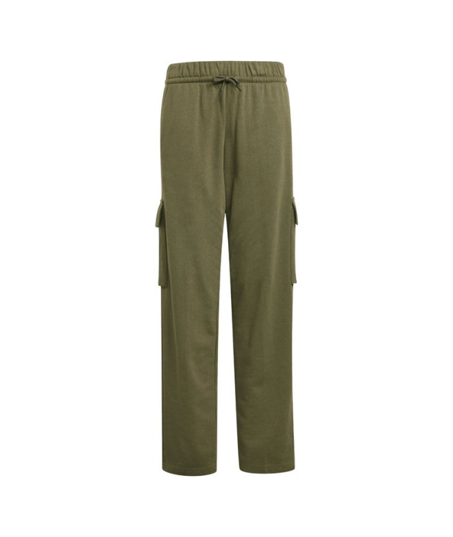 Pantalons adidas French Terry Fille Jg Lin Vert...