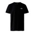 T-shirt Montagne The North Face Homme de S/S Essential Oversize Noir