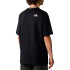 T-shirt Montagne The North Face Homme de S/S Essential Oversize Noir