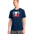 T-shirt Under Armour Homme Manches courtes Boxed Sports Updated Ss Blue