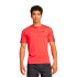 T-shirt Fitness adidas Homme de Tr-Es Base 3Bandas Rubpur/Black