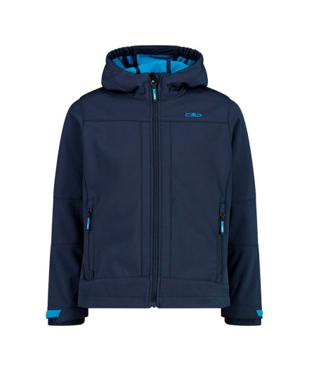 Veste de Montagne Campagnolo Fix Hood Enfant Bleu Foncé