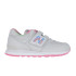 Chaussures New Balance 574 Hook & Loop Matière grise Enfant