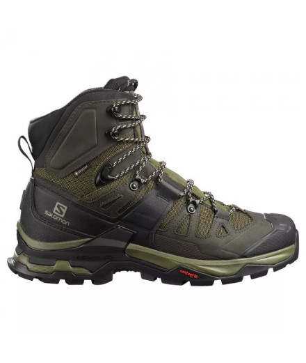 Botas de Montagne Salomon Quest 4 Gore-Tex Vert/Tan Homme