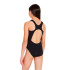 Maillot de bain Natation Fille by Zoggs Cottesloe Sportsback Noir