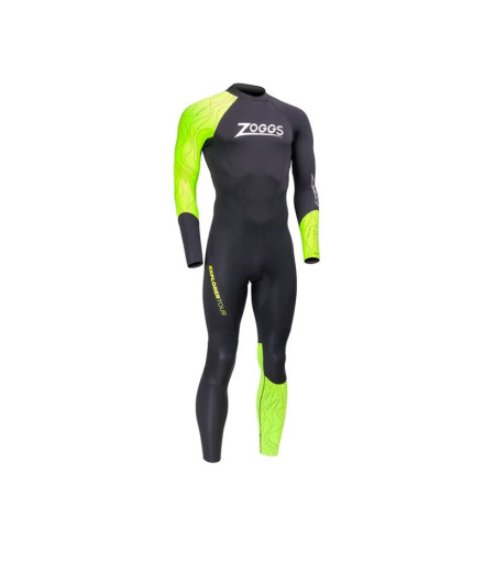 Néoprène Natation Homme de Zoggs Explorer Tour Fs Noir/Jaune
