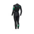 Néoprène Natation Femme de Zoggs Scout Tour Fs Black/Green