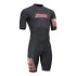 Néoprène Natation Homme de Zoggs Recon Tour Shorty Noir/Rouge
