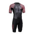 Néoprène Natation Homme de Zoggs Rusher Pro Shorty Noir/Rouge
