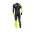 Néoprène Natation Homme de Zoggs Rusher Tour Shorty Noir/Jaune