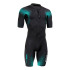 Néoprène Natation Homme de Zoggs Pacer Tour Shorty Noir/Bleu
