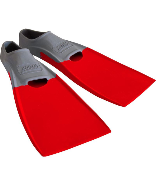 Palmes natation de Zoggs Long Blade Rubber Fin...