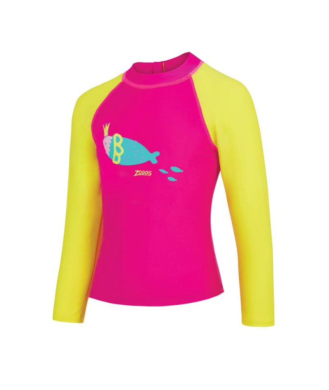 T-shirt Natation Haut Fille de Zoggs Long...
