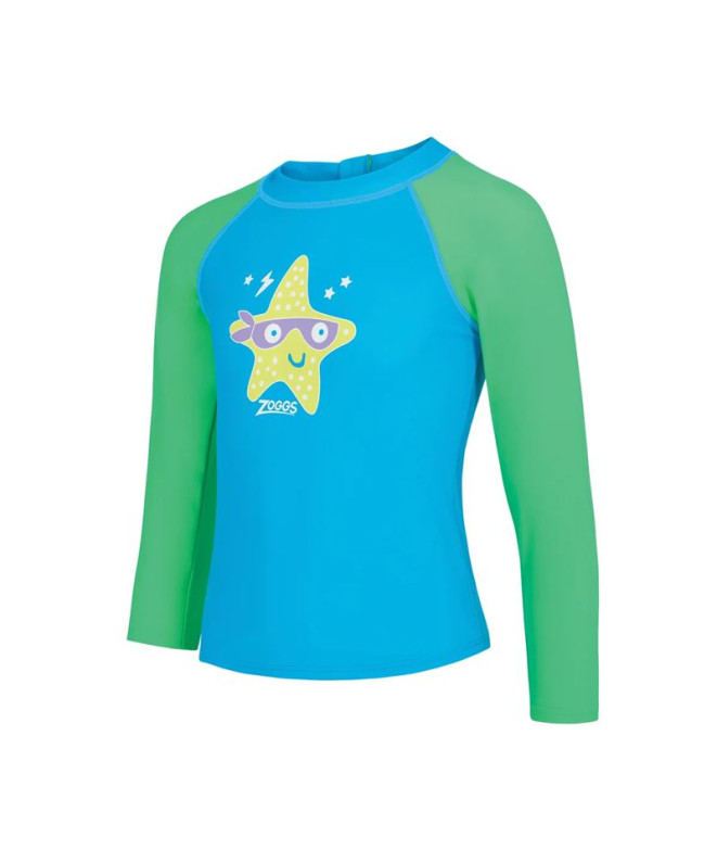 T-shirt Natation Haut de Zoggs Long Sleeve Zip...