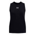 T-shirt Under Armour Femme débardeur Rival Muscle Noir