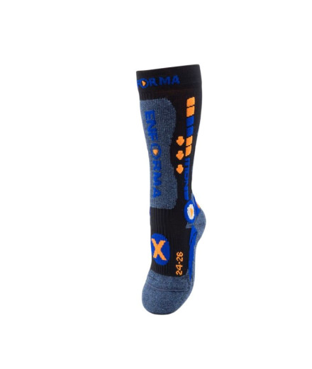 Chaussettes Enforma Niseko Noir/Bleu