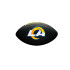 Balle de Football Americano Wilson Enfant Mini Nfl Team Soft Touch Fb Bl La Black/