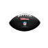 Balle de Football Americano Wilson Enfant Mini Nfl Team Soft Touch Fb Bl Lac Black/