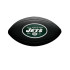 Balle de Football Americano Wilson Enfant Mini Nfl Team Soft Touch Fb Bl Nj Black/
