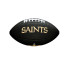 Balle de Football Americano Wilson Enfant Mini Nfl Team Soft Touch Fb Bl No Black/
