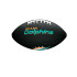 Balle de Football Americano Wilson Enfant Mini Nfl Team Soft Touch Fb Bl Pt Black/
