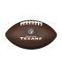 Balle de Football Americano Wilson Nfl Licensed Ball Hu Brown