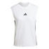 T-shirt adidas Femme 3 bandes Sj Tk Blanc/Noir