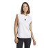 T-shirt adidas Femme 3 bandes Sj Tk Blanc/Noir