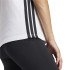 T-shirt adidas Femme 3 bandes Sj Tk Blanc/Noir