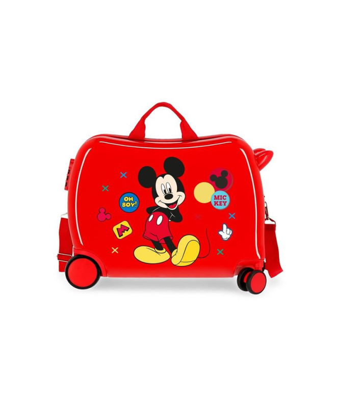 Valise Enfant Disney Abs Rolling 4W.(2 Multi.)...