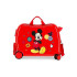 Valise Enfant Disney Abs Rolling 4W.(2 Multi.) 45Cm. Mickey Enjoy The Day Rouge