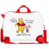 Valise Enfant Disney Abs Rolling 4W.(2 Multi.) 45Cm. Winnie & Piglet Blanc