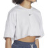 T-shirt de Fitness Reebok Crop Vector Velour