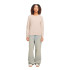 Sweat Femme Jack & Jones Jxmadi Reg Ls Crew Swt Noos Moonbeam