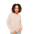 Sweat Femme Jack & Jones Jxmadi Reg Ls Crew Swt Noos Moonbeam