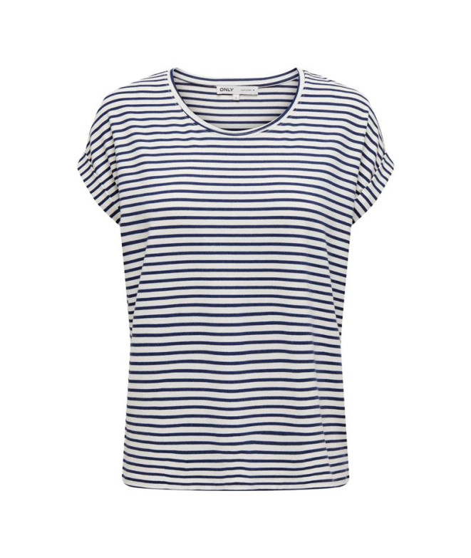 T-shirt Only Onlmoster Stripe S/S O-Neck Cloud...