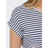 T-shirt Only Onlmoster Stripe S/S O-Neck Cloud Dancer Femme