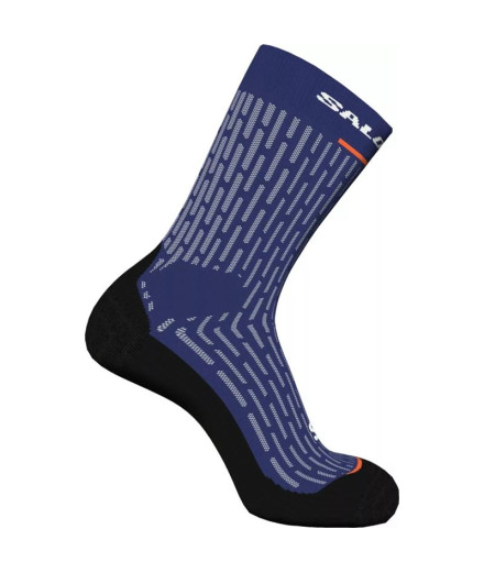 Chaussettes Running Salomon de Ultra Glide Crew Clematis...