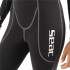 Femme Combinaison Seac Sense 3 Mm Noir