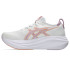 Chaussures Running Gel Femme de ASICS -Nimbus 27 Blanc/Ube clair