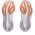 Chaussures Running Gel Femme de ASICS -Nimbus 27 Blanc/Ube clair