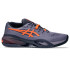 Chaussures Tennis Gel Homme de ASICS -Resolution X Violet/Orange