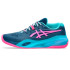 Chaussures Gel Homme padel ASICS -Resolution X Padel Bleu/Rose
