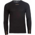 T-shirt Cyclisme Spiuk Homme de Profit Cold&Rain Black