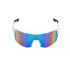 Spiuk Lunettes de cyclisme Lyra White Mirror Lens