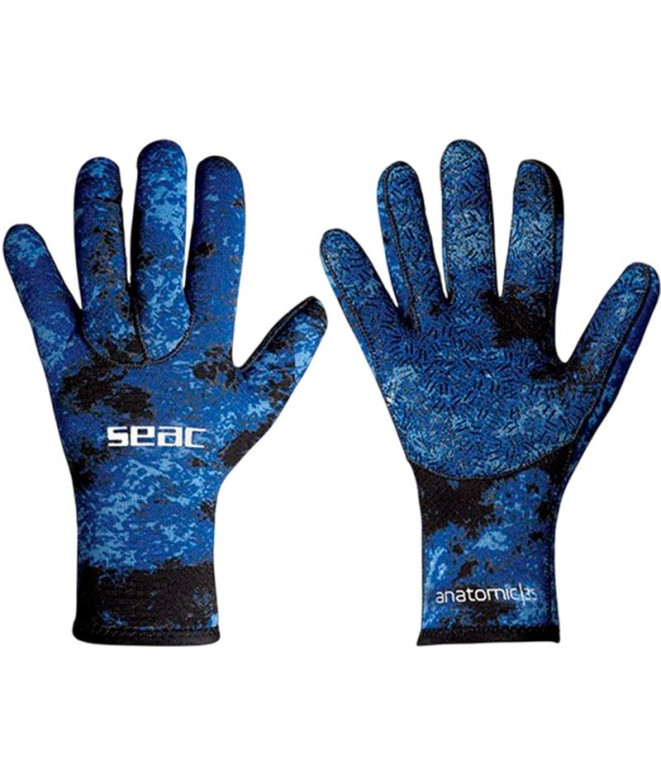 Gants Camo Blue 350 3,5 Mm Seac